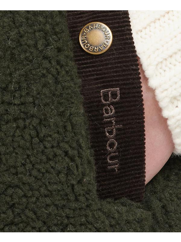 Barbour Women's Burford Fleece Gilet - Olive/Classic Image 6