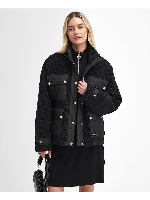 Barbour International Women's Thornton Fleece - Black Image 2