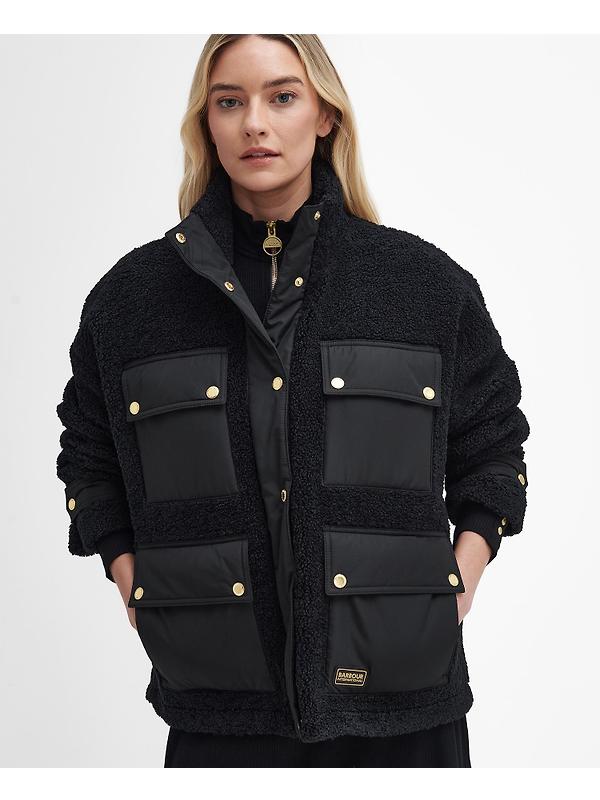 Barbour International Women's Thornton Fleece - Black Image 3