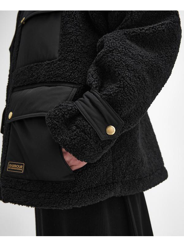 Barbour International Women's Thornton Fleece - Black Image 6