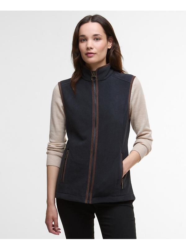 Barbour Women's Country Colton Fleece Gilet - Navy Image 2