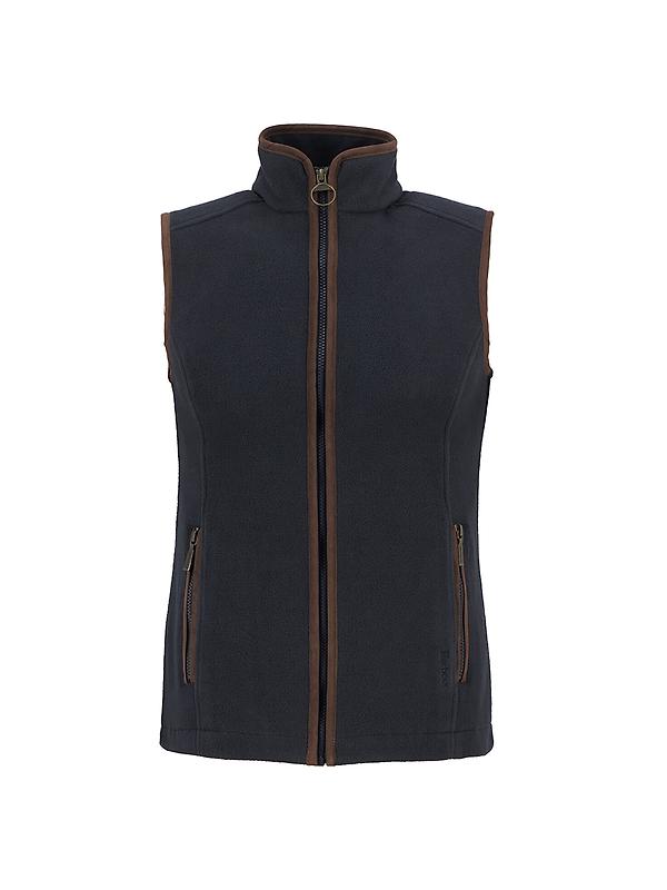 Barbour Women's Country Colton Fleece Gilet - Navy Image 1