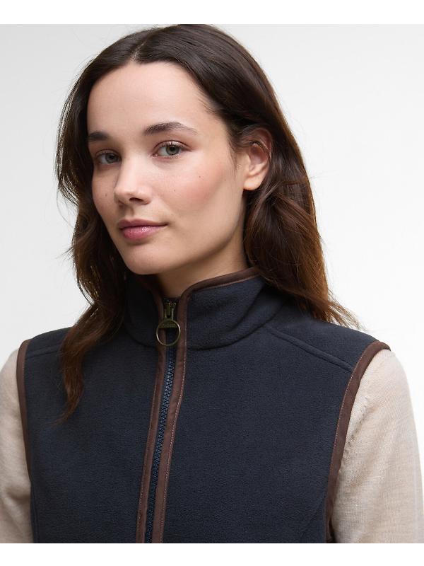 Barbour Women's Country Colton Fleece Gilet - Navy Image 5