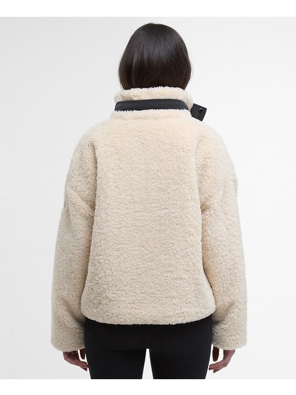 Barbour International Women's Palma Fleece - Jasmine/Black Image 4