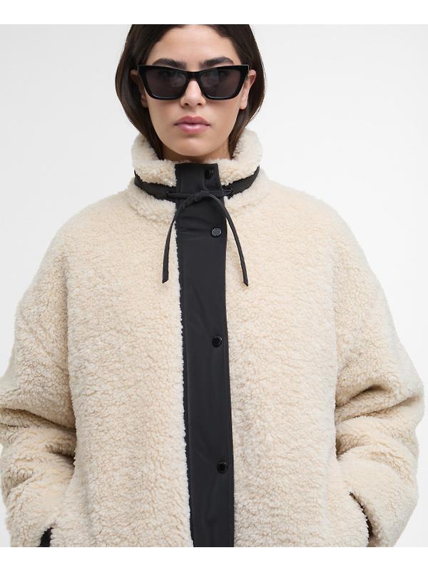 Barbour International Women's Palma Fleece - Jasmine/Black Image 5