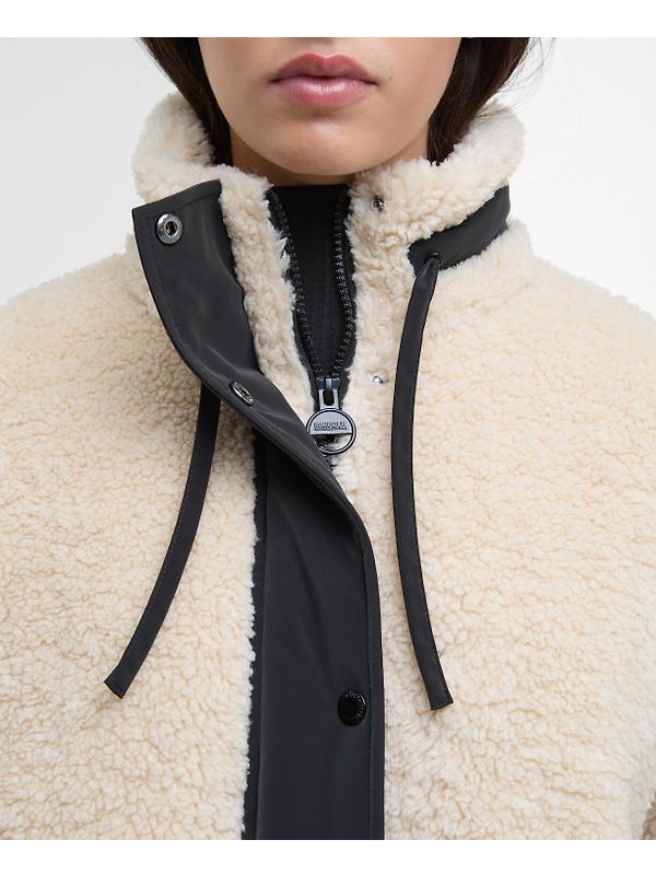 Barbour International Women's Palma Fleece - Jasmine/Black Image 6