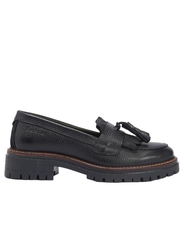 Product image of Barbour Women's Dolores Tassel Loafers - Black
