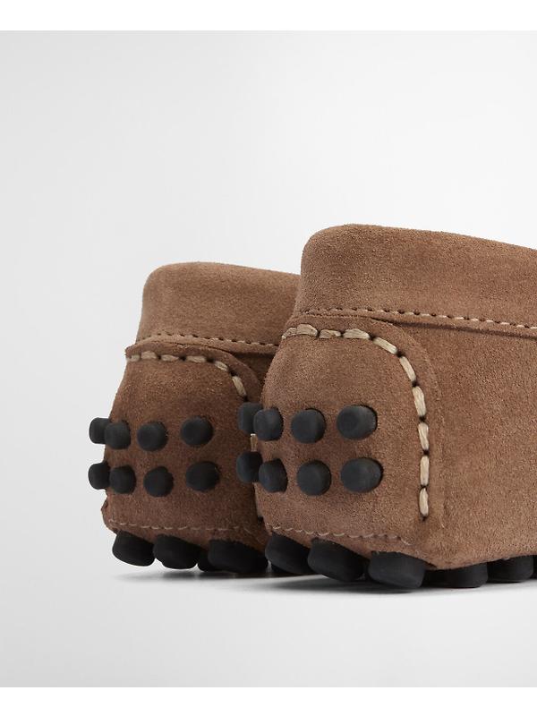 Barbour Women's Laire Driving Shoes - Light Trench Suede Image 8