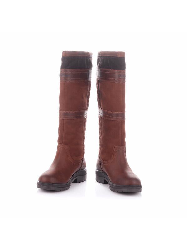Barbour Women's Beaconsfield Tall Boots - Mahogony/Choc Nubuck Image 12