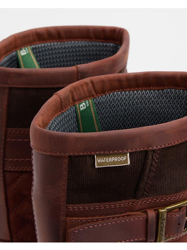 Barbour Women's Beaconsfield Tall Boots - Mahogony/Choc Nubuck Image 7