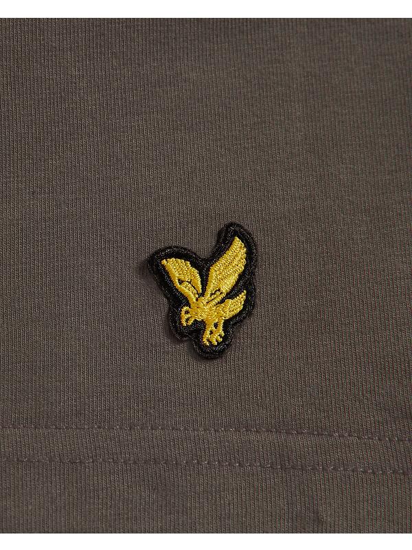 Lyle & Scott Men's Basic 3 Pack T-Shirt - White/ Olive/ Gunmetal Image 3