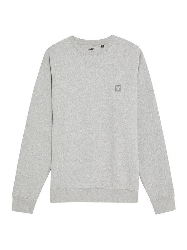 Lyle & Scott Men's Loungewear Crew Neck Pullover - Light Grey Marl Product Image