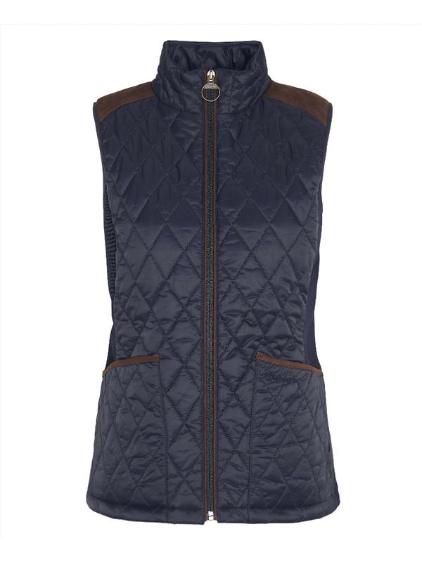 Barbour Women's Highfield Gilet - Navy/Classic Product Image