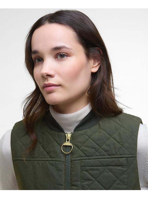 Barbour Women's Theodora Gilet - Olive Image 5