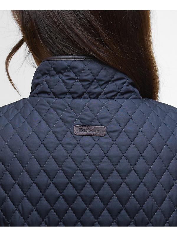 Barbour Women's Dahlia Quilted Gilet - Dark Navy Image 7