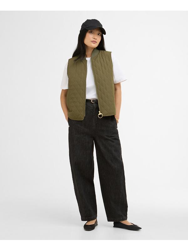 Barbour Women's Roeburn Gilet - Ivy Green/Ancient Image 3