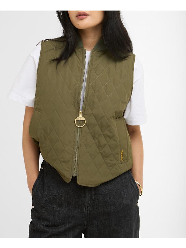 Barbour Women's Roeburn Gilet - Ivy Green/Ancient Image 5
