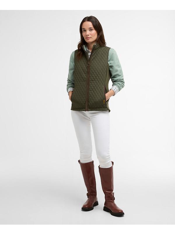 Barbour Women's Basswood Gilet - Olive Image 3