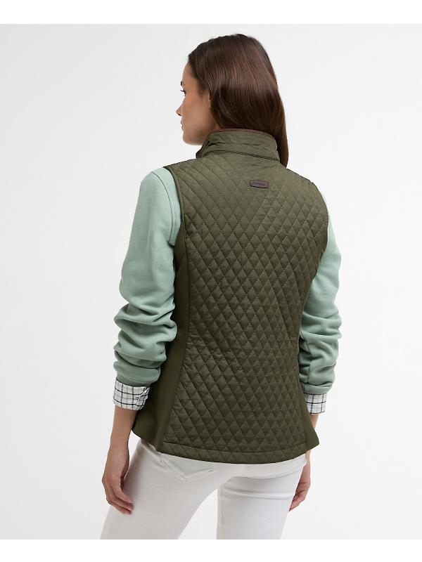 Barbour Women's Basswood Gilet - Olive Image 4
