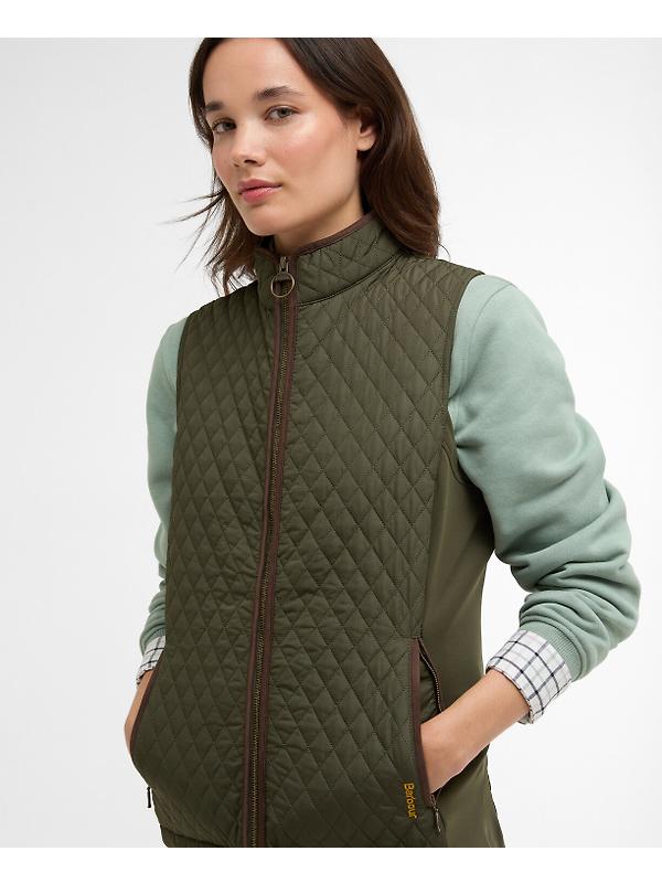 Barbour Women's Basswood Gilet - Olive Image 5