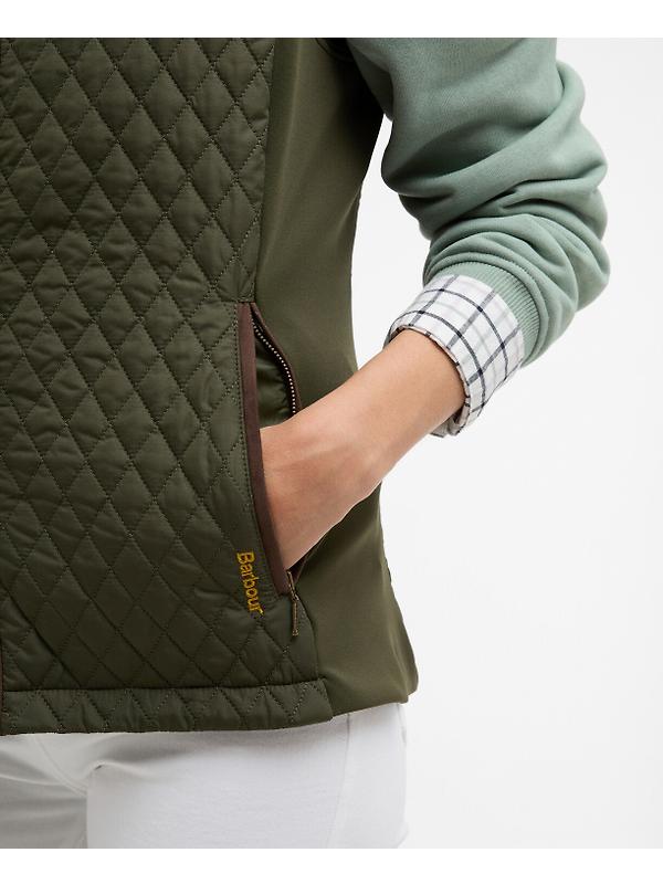 Barbour Women's Basswood Gilet - Olive Image 6