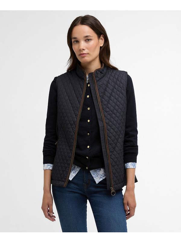 Barbour Women's Basswood Gilet - Dark Navy Image 2