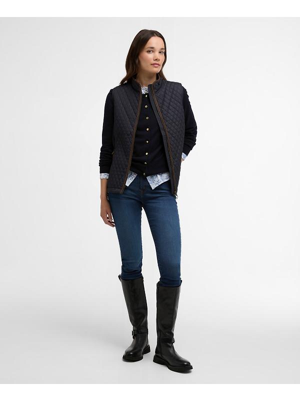 Barbour Women's Basswood Gilet - Dark Navy Image 3