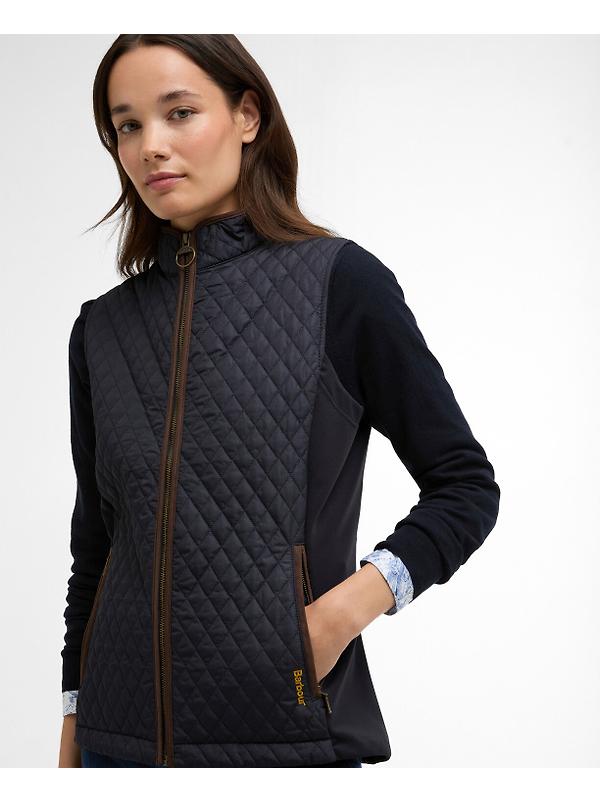 Barbour Women's Basswood Gilet - Dark Navy Image 5