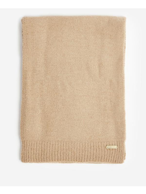 Barbour International Women's Sparkle Beanie & Scarf Gift Set - Oat Image 2