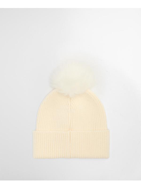 Barbour Women's Dover Pom Beanie & Hailes Scarf Gift Set - Monochrome Tartan Image 4