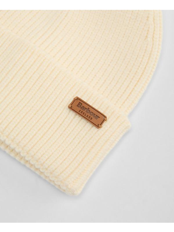 Barbour Women's Dover Pom Beanie & Hailes Scarf Gift Set - Monochrome Tartan Image 5