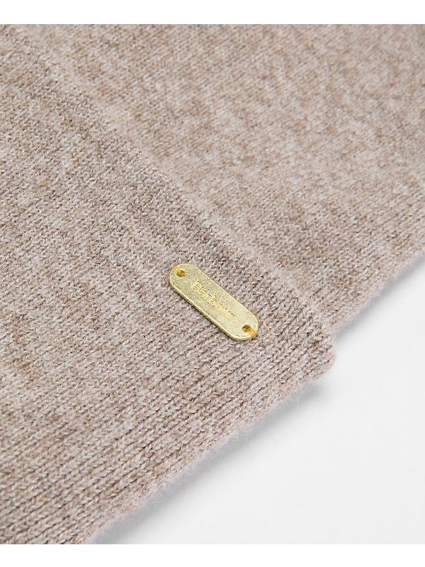 Barbour Women's Winona Beanie and Scarf Gift Set - Taupe Image 4