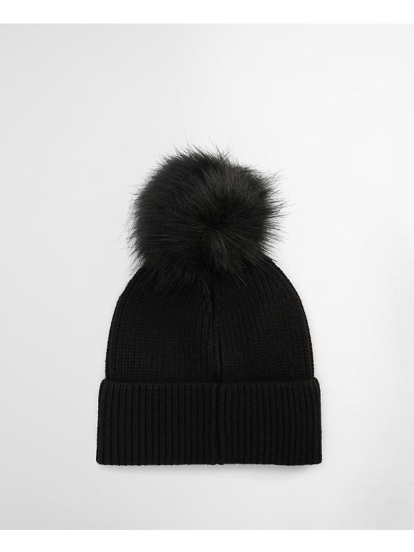 Barbour International Women's Mallory Pom Beanie - Black Image 2