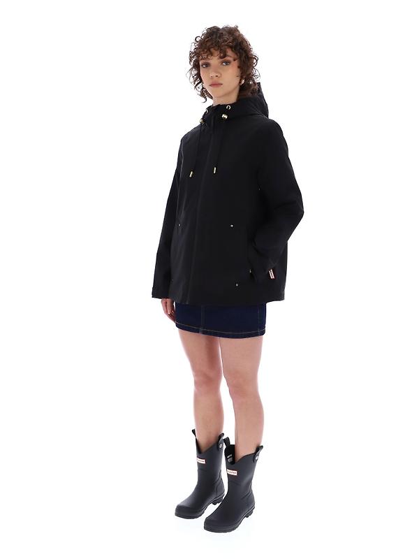Hunter Women's Originals Lightweight Waterproof Jacket - Black Image 5