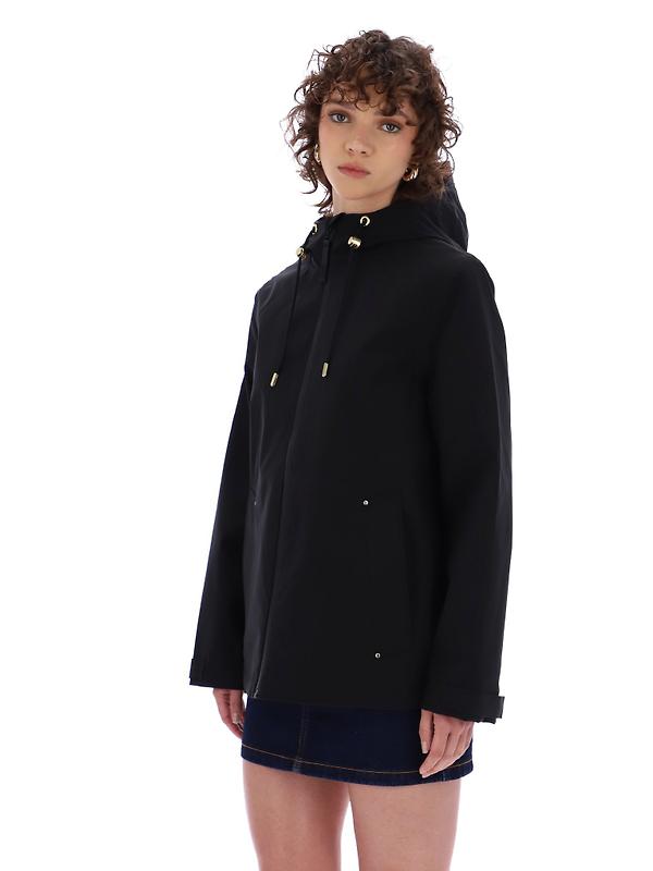 Hunter Women's Originals Lightweight Waterproof Jacket - Black Image 7