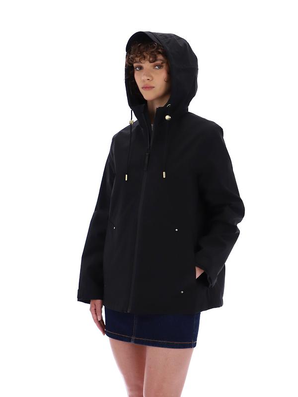 Hunter Women's Originals Lightweight Waterproof Jacket - Black Image 8