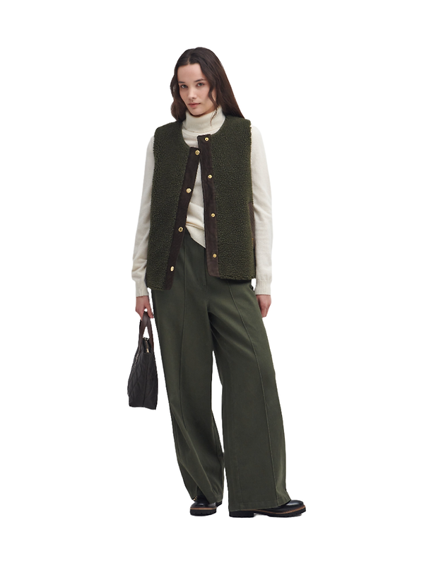 Barbour Women's Pendle Roll Neck Sweater - Ecru Image 2