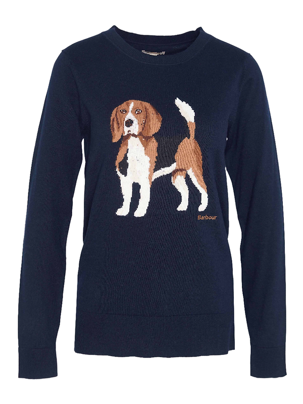 Product image of Barbour Women's Fareham Knit Jumper - Navy
