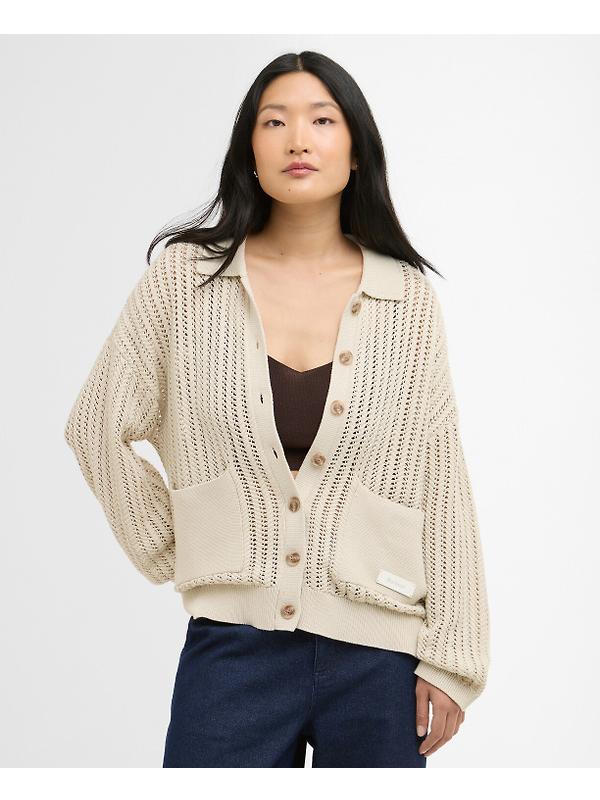 Barbour Women's Gianna Knitted Cardigan - Jasmine Image 2