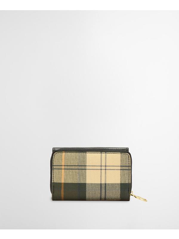 Barbour Women's Rosa Leather French Purse - Black/Ancient Image 3