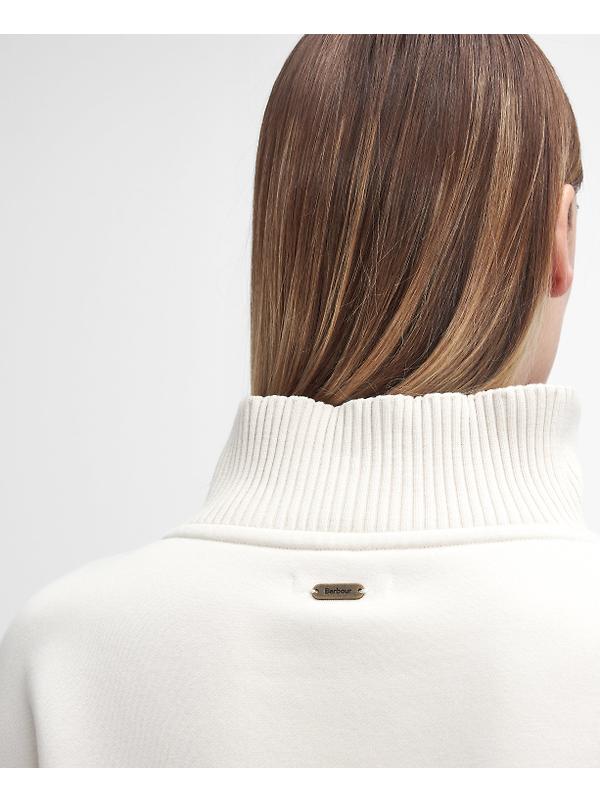 Barbour Women's Fleur Sweatshirt - Ecru Image 6