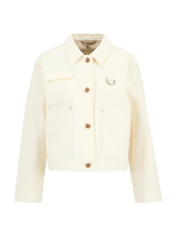 Barbour Women's Kirby Overshirt - Ecru Product Image