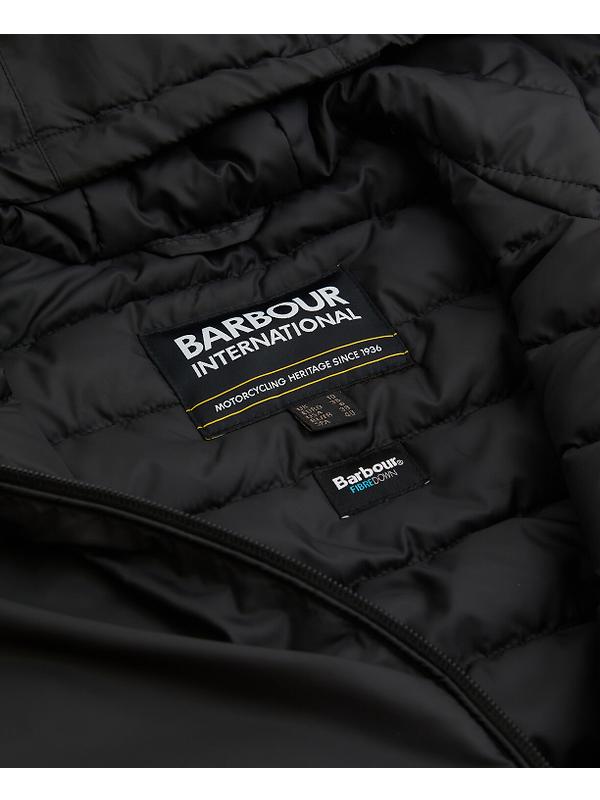 Barbour International Women's Equinox Quilted Sweat Jacket - Black Image 7