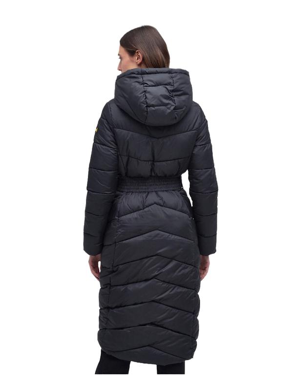Barbour International Women's Track Line Quilted Jacket - Black Image 3
