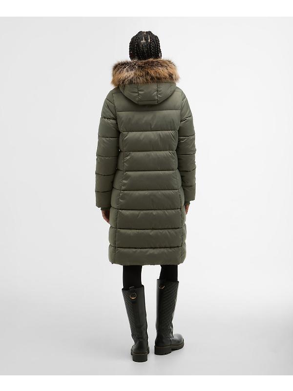 Barbour Women's Rosoman Quilted Jacket - Dusty Khaki Image 4