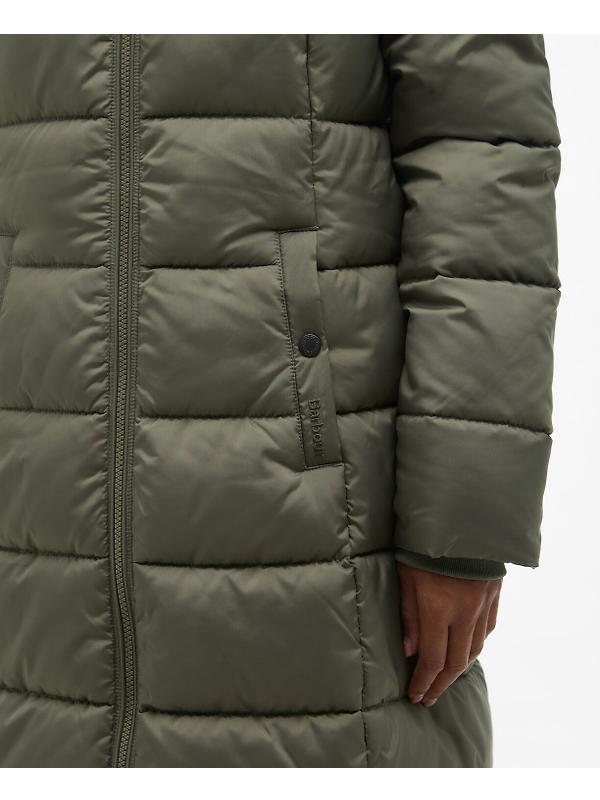 Barbour Women's Rosoman Quilted Jacket - Dusty Khaki Image 6