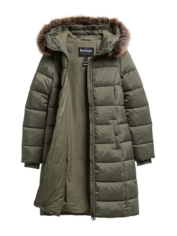 Barbour Women's Rosoman Quilted Jacket - Dusty Khaki Image 7