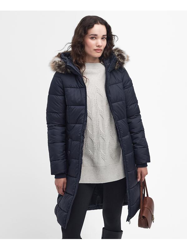 Barbour Women's Rosoman Quilted Jacket - Dark Navy Image 2