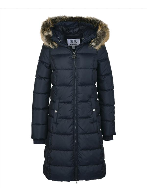 Barbour Women's Rosoman Quilted Jacket - Dark Navy Product Image