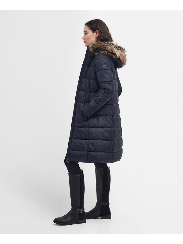 Barbour Women's Rosoman Quilted Jacket - Dark Navy Image 4